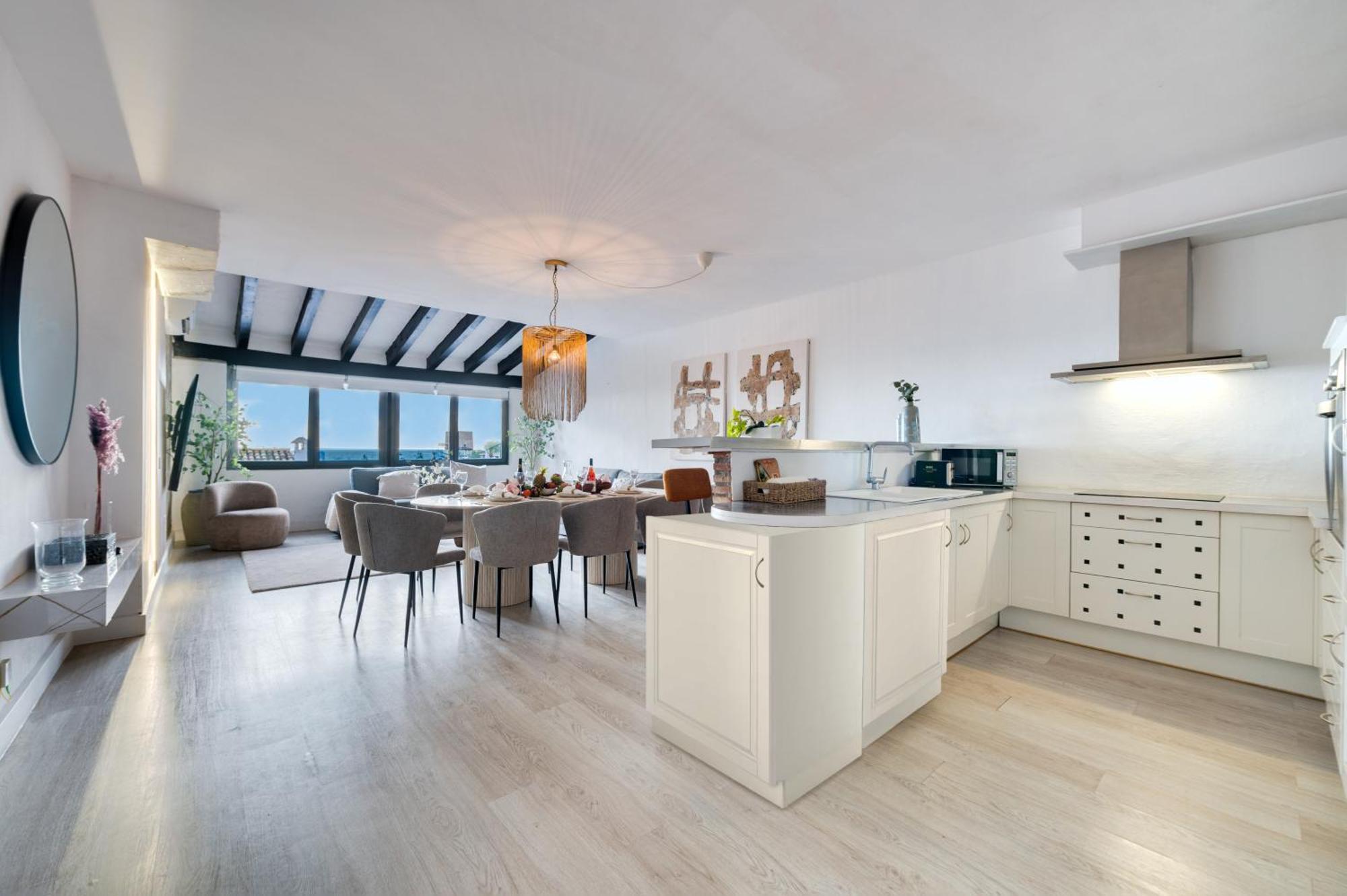 Vacation Marbella I Stylish 5Bdr Penthouse, Sea And Marina View公寓 外观 照片